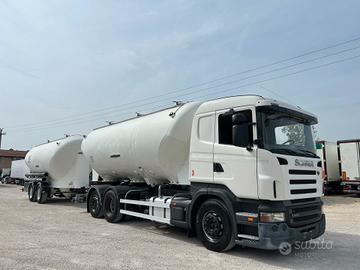 Scania R440 Cisterna Granulati con Rimorchio Mistr