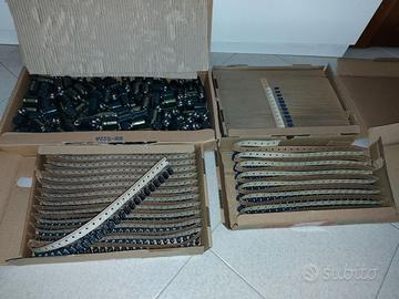 assortimento condensatori elettrolitici