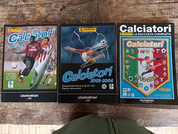 Raccolta completa Calciatori della Panini dagli an