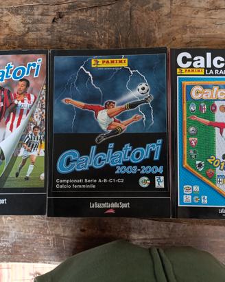 Raccolta completa Calciatori della Panini dagli an