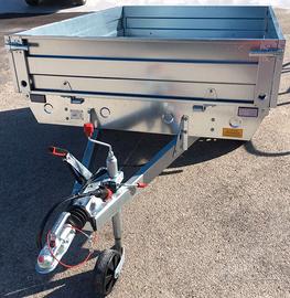 CARRELLO RIMORCHIO TRASPORTO COSE A6L SPONDE APRIB