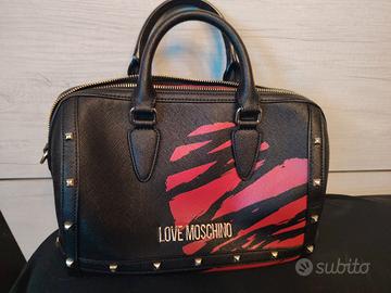 bauletto love moschino con tracolla