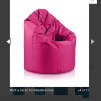 Poltrona sacco per bambine