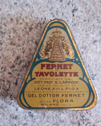 Scatola in Latta FERNET anni '50
