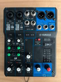 Yamaha MG06 Mixer Audio