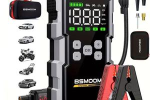 Avviatore batteria con compressore per auto moto
