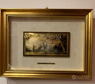 Serigrafia su oro Michele Cascella