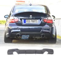 DIFFUSORE BMW E90 E91 LOOK M PERFORMANCE NERO LUCI
