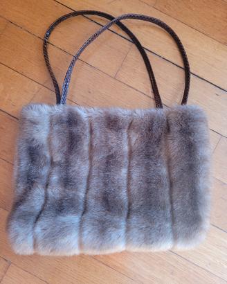 borsa donna peluche