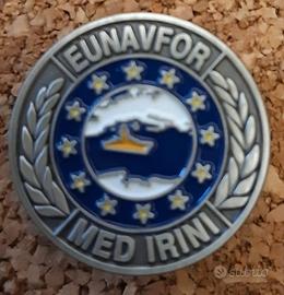 EUNAVFOR MED IRINI Distintivo Missione Estera 