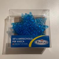 Set 6 antiscivolo per vasca