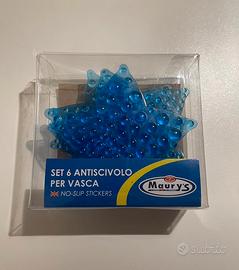 Set 6 antiscivolo per vasca