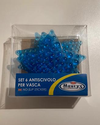 Set 6 antiscivolo per vasca