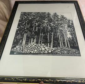 Federica galli acquaforte quadro