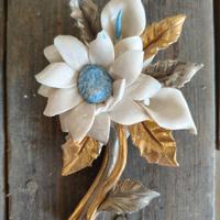 fiore ceramica CAPODIMONTE Creazioni Visconti