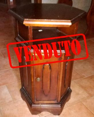 VENDUTO-Mobiletto in legno da ingresso o comodino