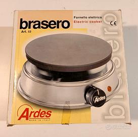 FORNELLO ELETTRICO ARDES ART. 53 BRASERO PIASTRA
