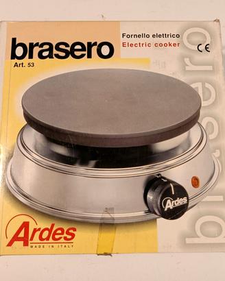 FORNELLO ELETTRICO ARDES ART. 53 BRASERO PIASTRA