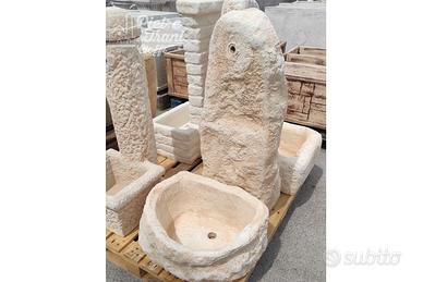 Fontana Roccia Rustica cm. 56x70x100 h.