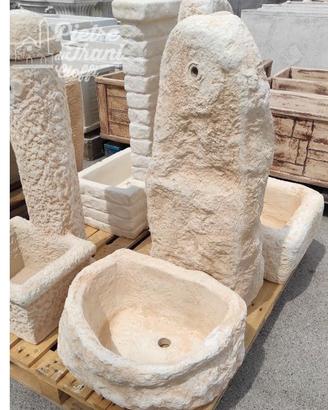 Fontana Roccia Rustica cm. 56x70x100 h.