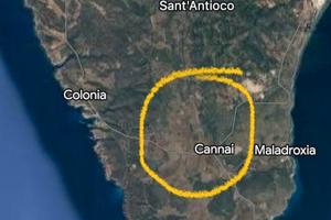 Sant'antioco , ampio terreno con rudere