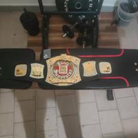 cintura wrestling replica in pelle 