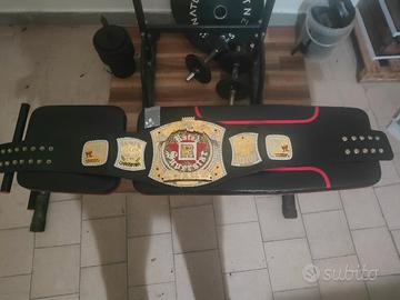 cintura wrestling replica in pelle 