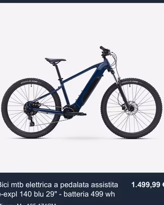 Ebike rockrider expl 140 taglia M