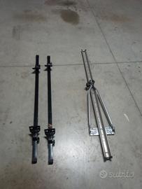 barre portapacchi lancia Musa e porta bici 