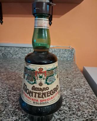 Bottiglia vintage Amaro Montenegro
