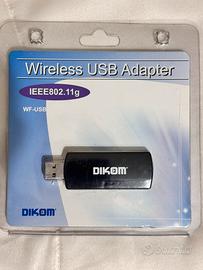 Wirless USB adattatore Dikom nuovo