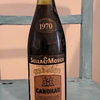 Vino Cannonau Sella e Mosca 1970