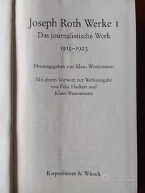 Joseph Roth - Opere