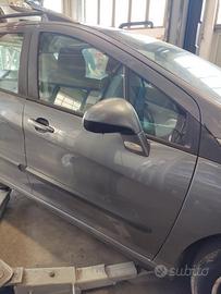 Porta anteriore dx nuda PEUGEOT 308 del 2010