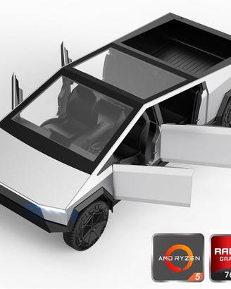 DREAMFYRE Cybertruck PC Ryzen 5 16GB 1TB NUOVO