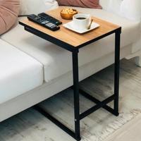 Tavolini in ferro e legno per interni