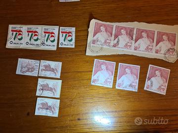 Francobolli Anni 70