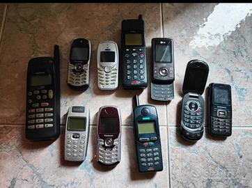 telefonini cellulari vintage anni 90 / 2000