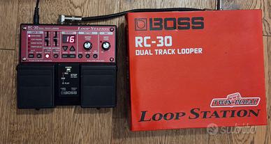 Boss RC-30 LoopStation + Boss FS-6 Dual FootSwitch