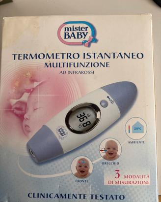 Termometro istantaneo multifunzione mister baby