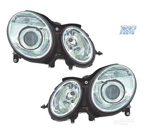 FARI PER MERCEDES CLASSE E W211 02-06 LENTE CROMAT