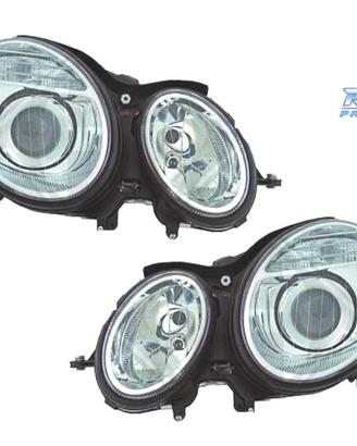 FARI PER MERCEDES CLASSE E W211 02-06 LENTE CROMAT