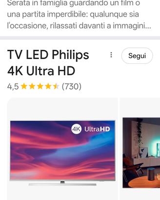 PHILPS 55 POLLICI 4K ULTRA HD SMART TV