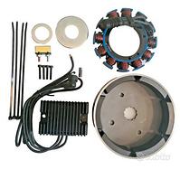 Kit Statore Rotore Regolatore per Harley Evo 89-99