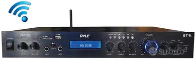 PYLE pda 7 bu -Ampli USB bluetooth  mic.echoNUOVO