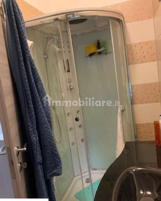 Box doccia idromassaggio multi getto angolare 