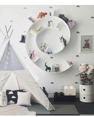 Libreria Bookworm Kartell argento