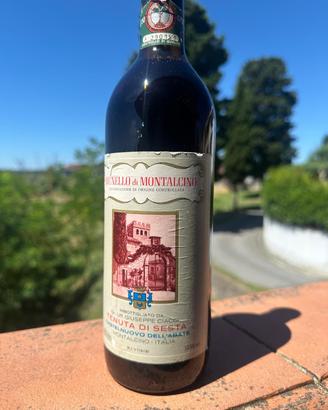 vino Brunello di Montalcino 