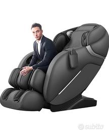 poltrona massaggiante zero gravity riscaldante 