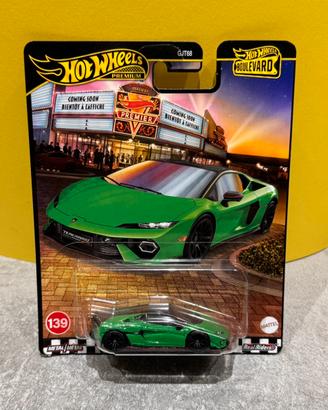 Hot Wheels Premium  - Lamborghini Temerario Green
